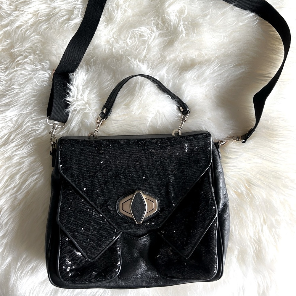 Alexis Hudson Leather satchel crossbody